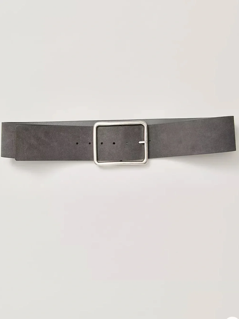 Free People Suede Hex Hip Belt